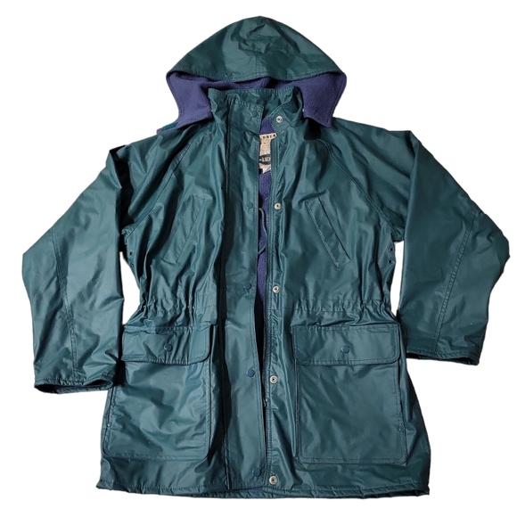 Vintage BMOSS women's outdoor durable performance design all terrain rain coat M - Picture 5 of 14